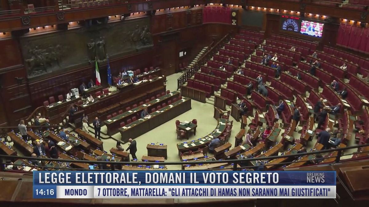 Breaking News delle 14.00 | Legge elettorale, domani il voto segreto