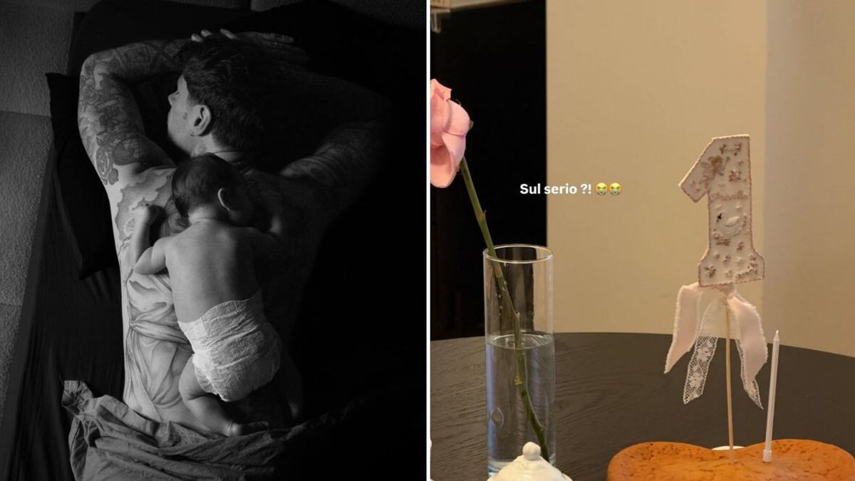 Una foto di Benji con Athena e una storia di Giulia De Lellis