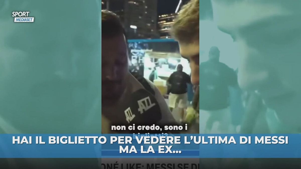 Hai il biglietto per l'ultima di Messi ma..