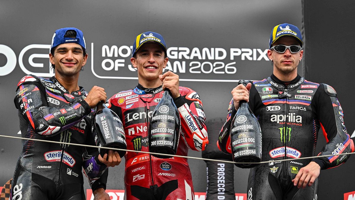 Martin, Marquez e Bezzecchi