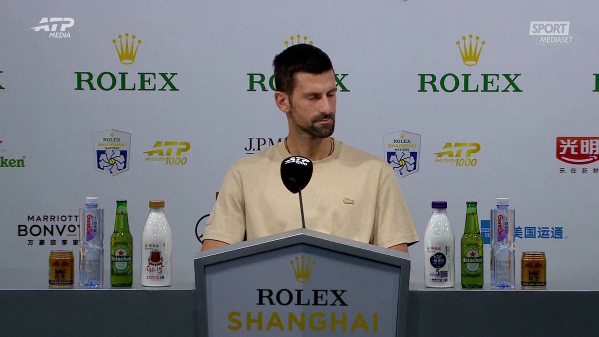 DICH DJOKOVIC SU SINNER 8/10 DICH