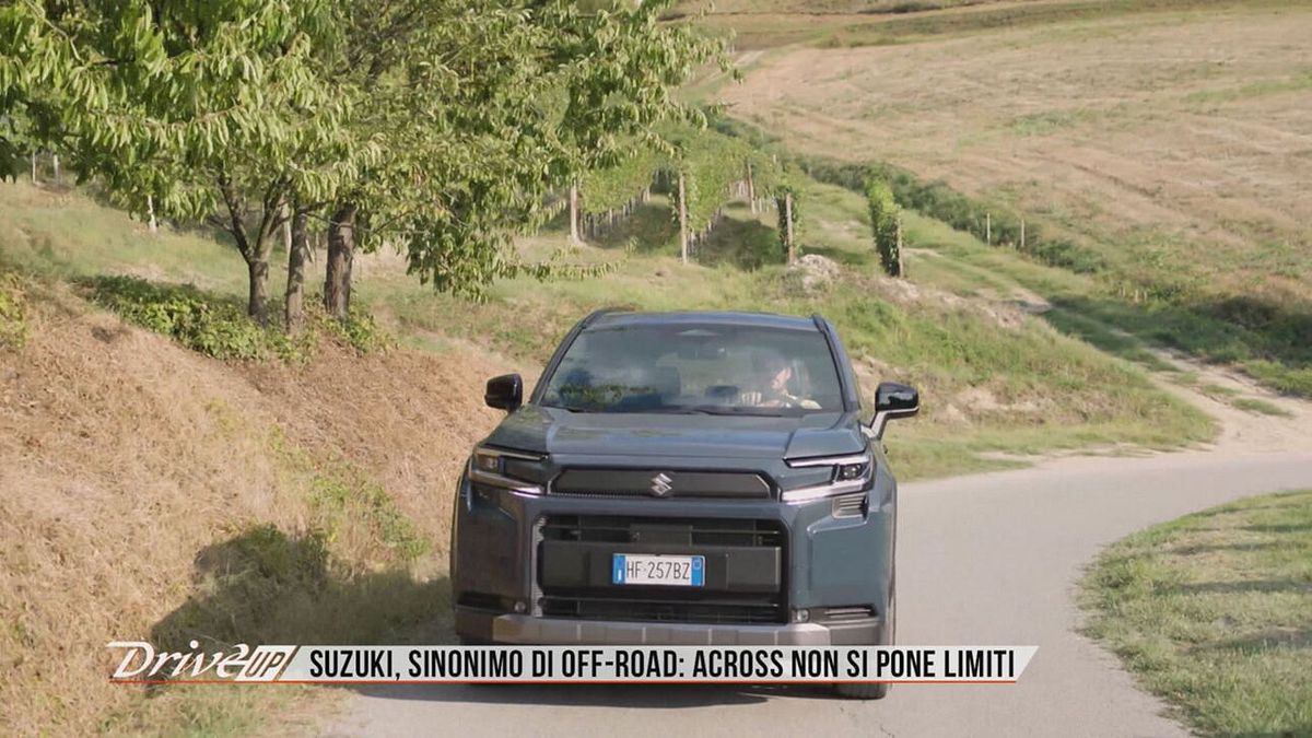 Suzuki Across, design muscoloso e aggiornamenti tecnologici