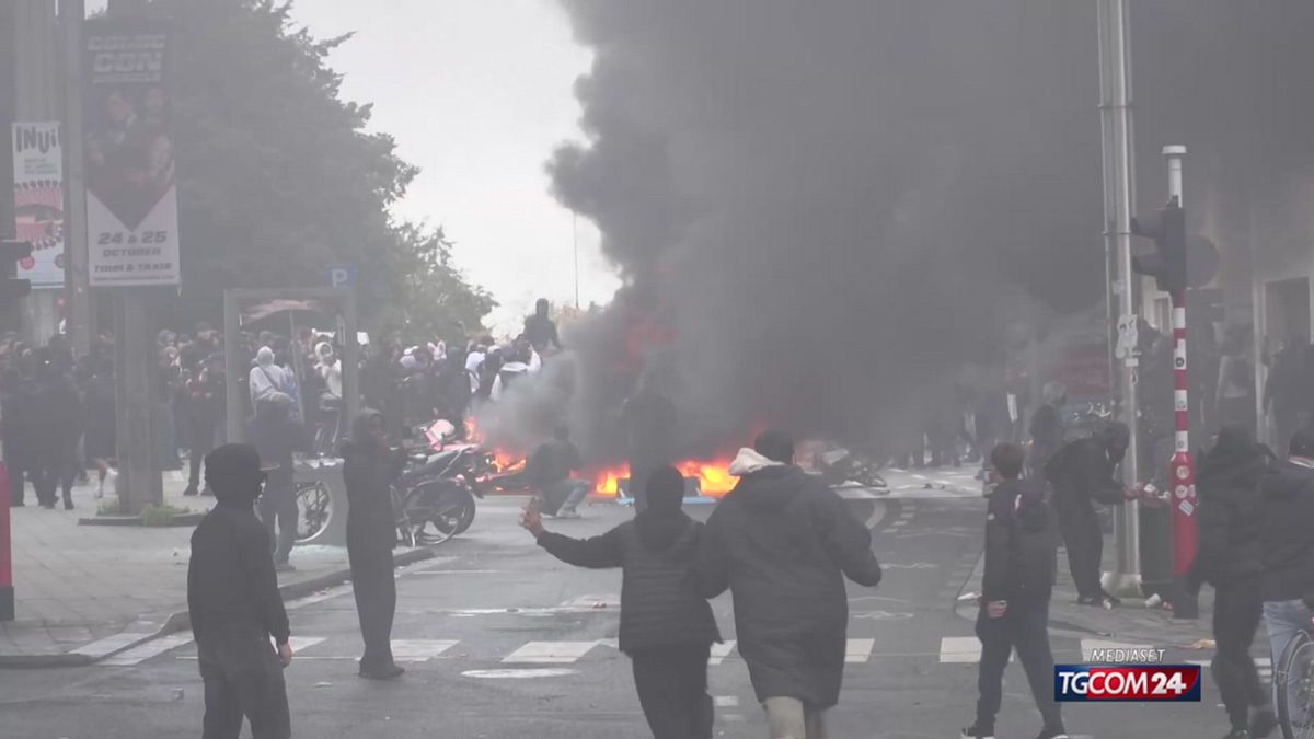 18.05 BRUXELLES TENSIONI SCIOPERO SRV