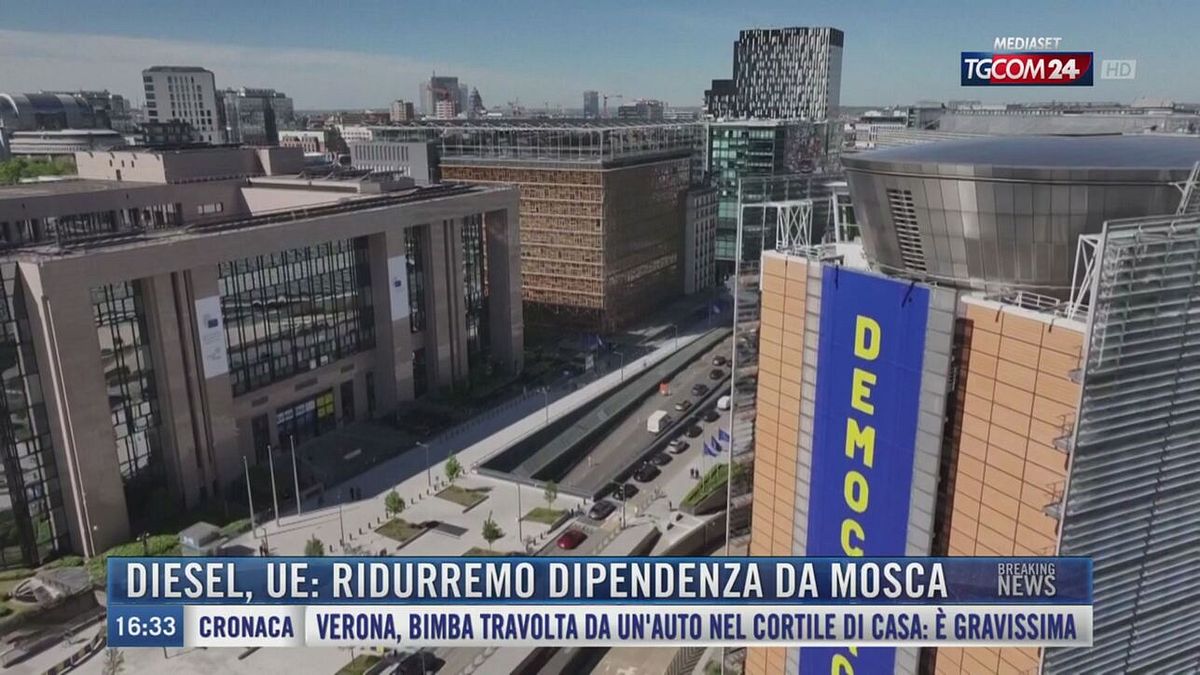 Breaking News delle 16.30 | Diesel, Ue: ridurremo dipendenza da Mosca