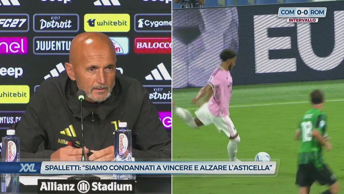Spalletti: "Siamo condannati a vincere e alzare l'asticella"