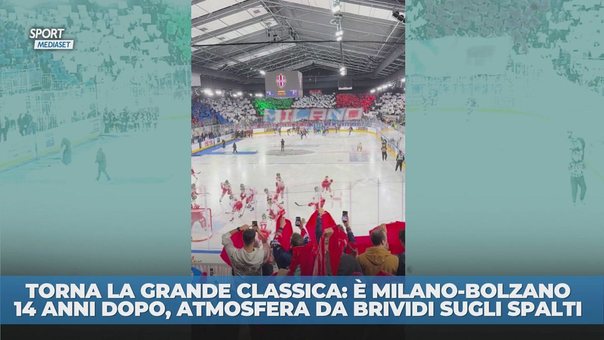 Hockey, torna Milano-Bolzano e i tifosi impazziscono