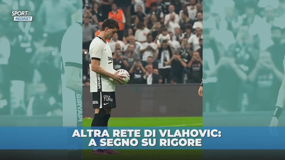Vlahovic non si ferma più: 6° gol in 5 partite con il Besiktas