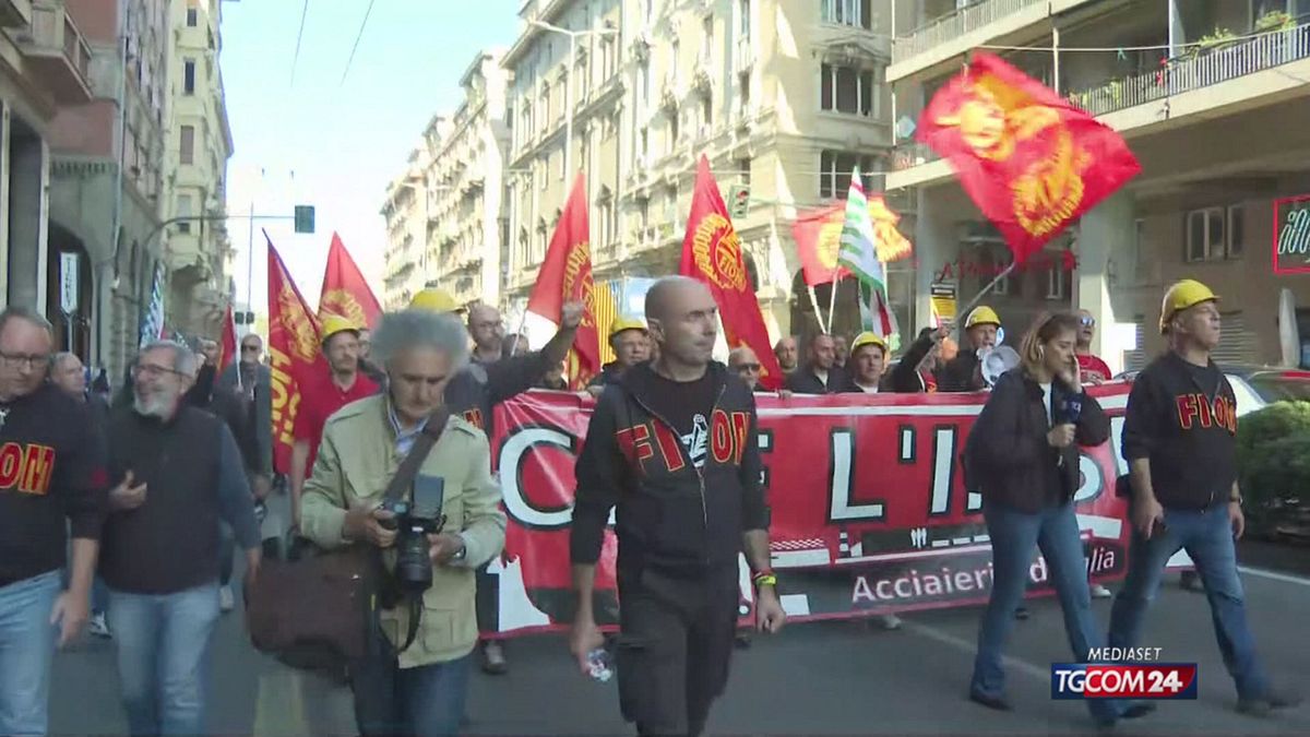ILVA MANIFESTAZIONE GENOVA SRV