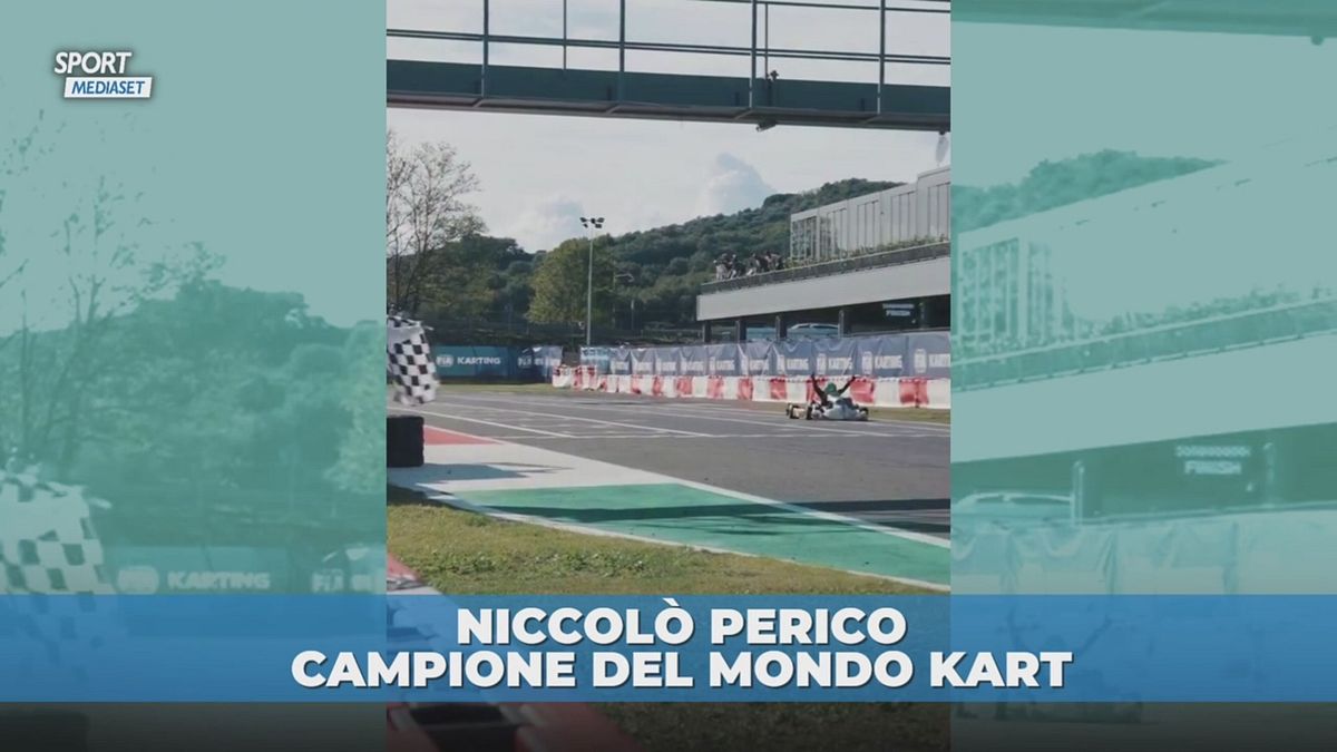 Antonelli ha il suo erede: Perico a 11 anni campione mondiale kart