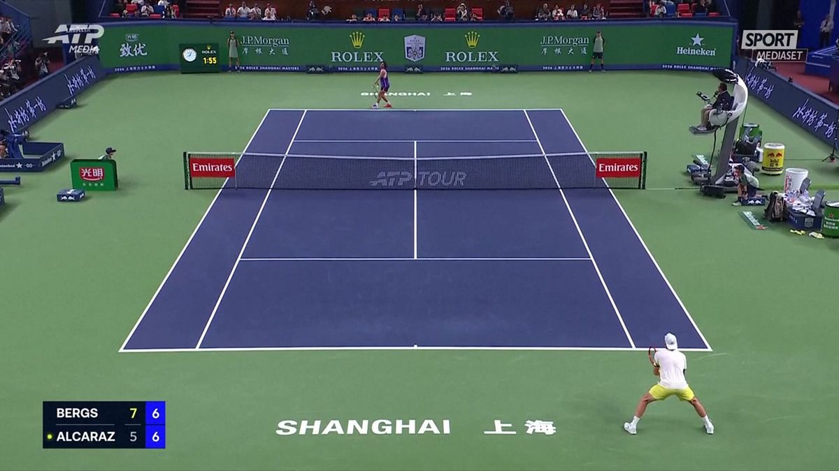 MCH ALCARAZ FUORI A SHANGHAI MCH