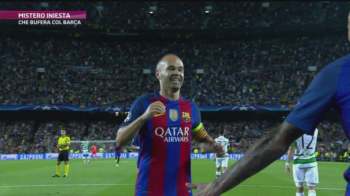 Barcellona: mistero Iniesta