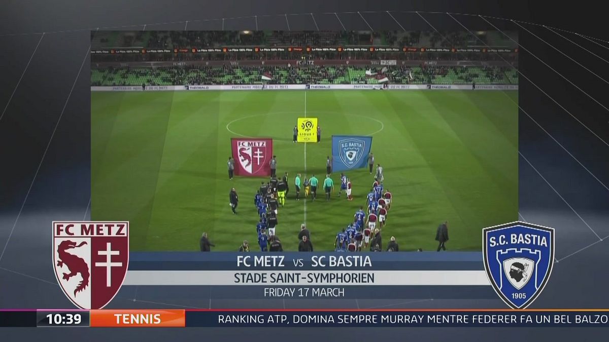 Fc Metz-SC Bastia 1-0