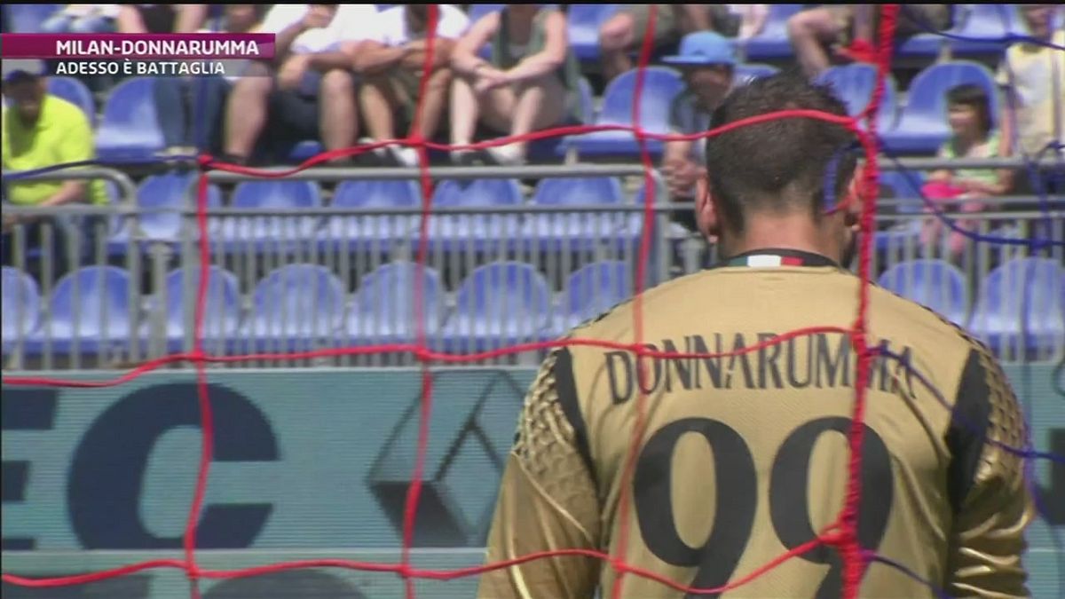 Incontro Milan-Donnarumma