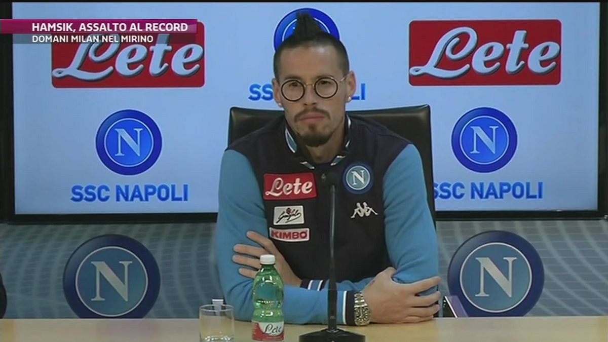Hamsik, assalto al record