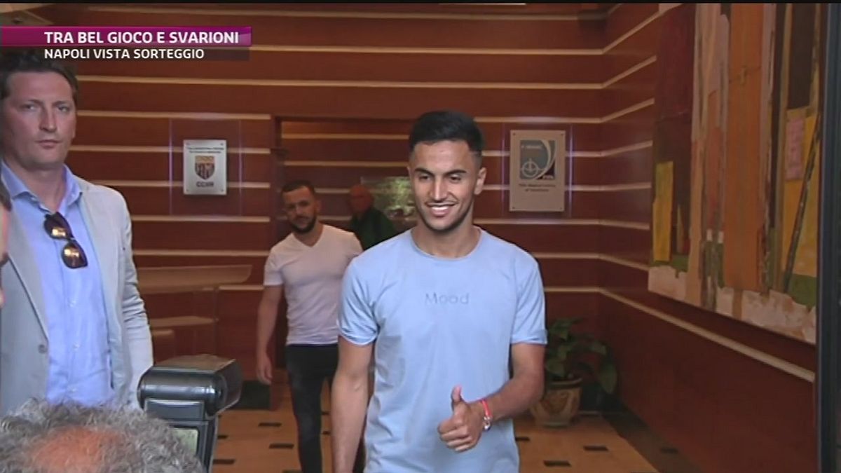 Napoli, paura per Ounas
