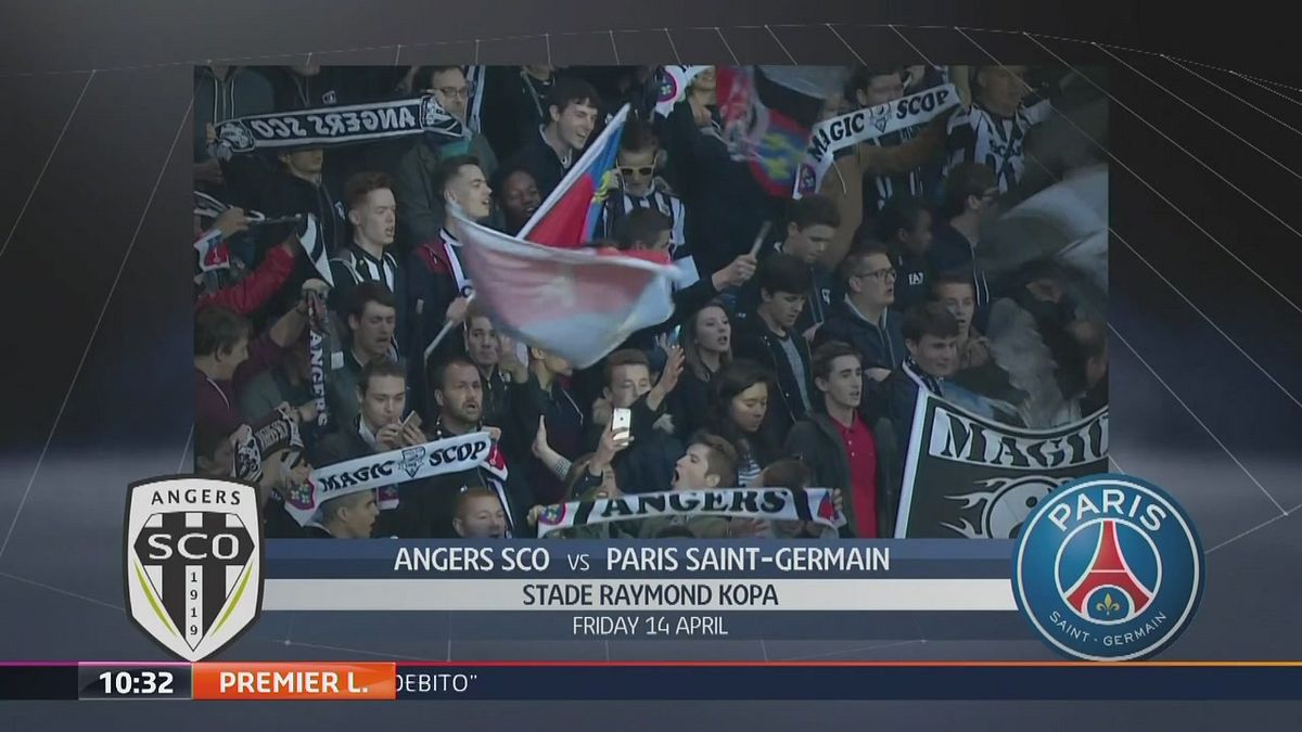 Angers SCO-Paris Saint Germain 0-2