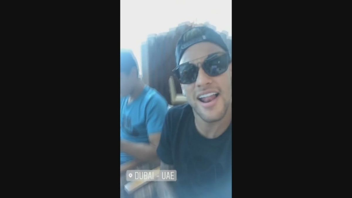 Neymar a Dubai