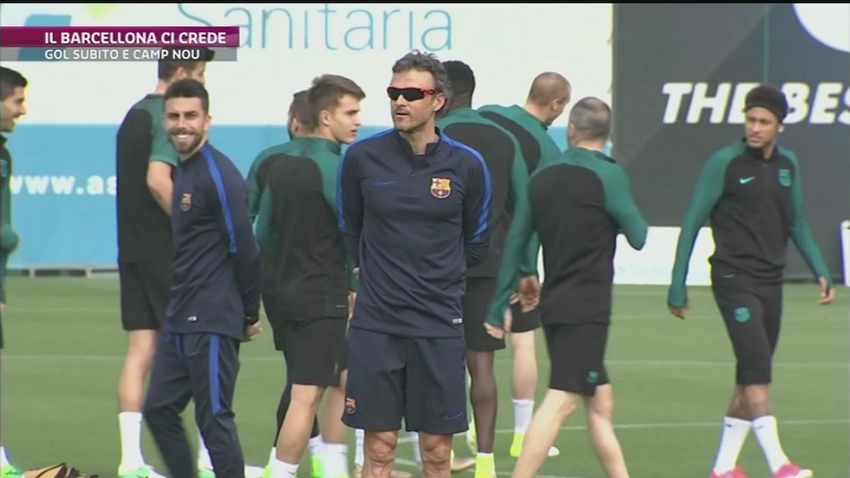 Il Barcellona crede nella remuntada-bis