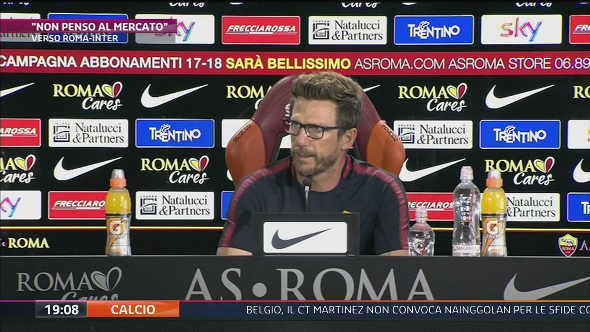 Di Francesco, prima all'Olimpico