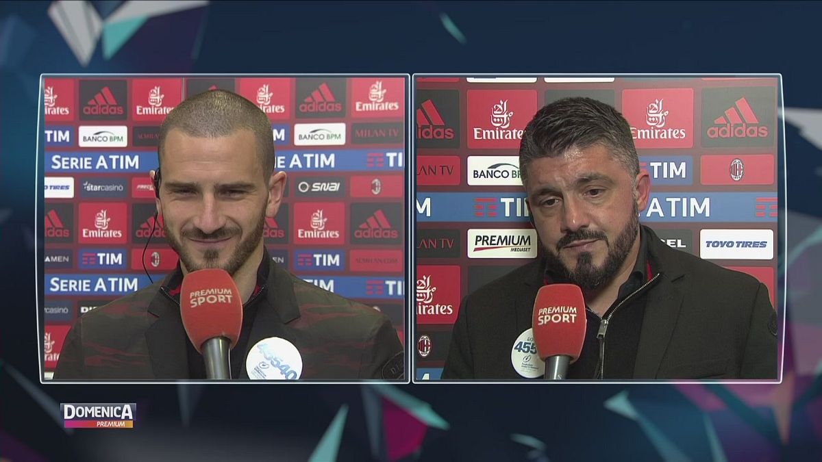 Siparietto Gattuso-Bonucci