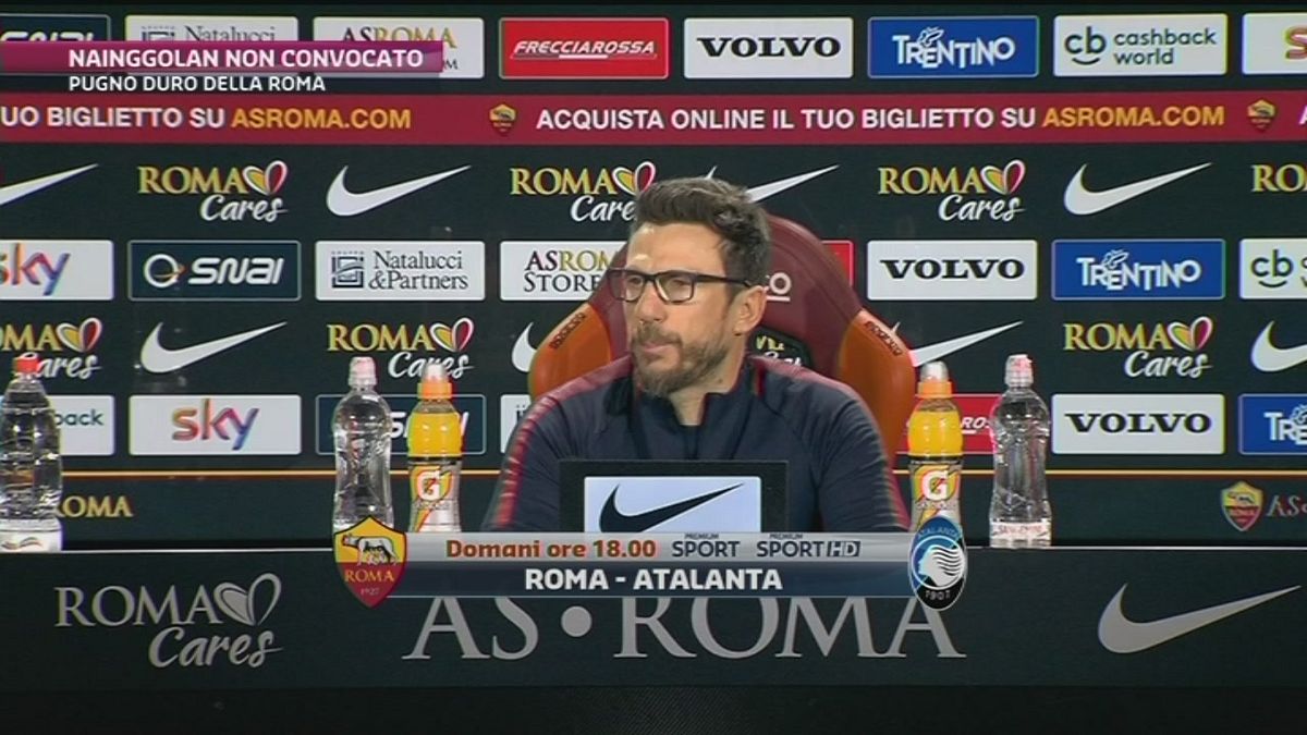 "Nainggolan? Intollerabile"