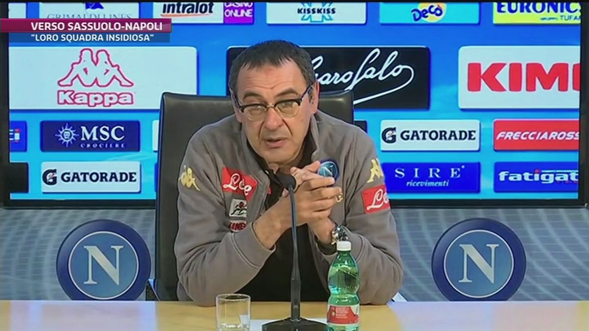 Sarri: "Scudetto? Per ora è lontano"