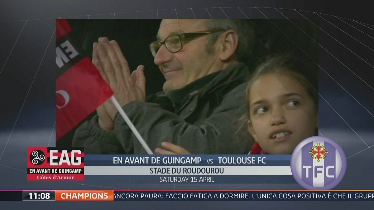 En avant De Guingamp-Toulouse FC 2-1
