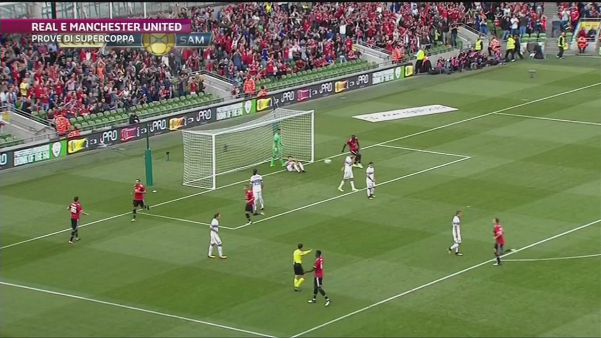 Real-United, prove di coppa