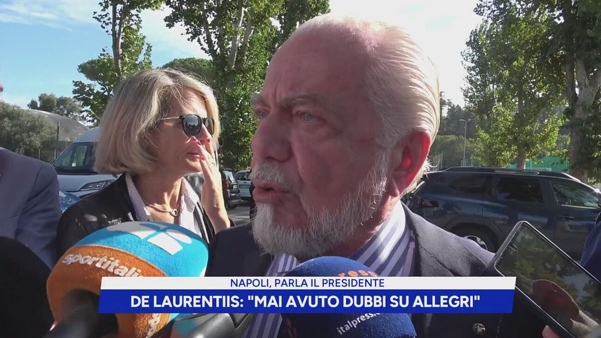 Napoli, parla il presidente