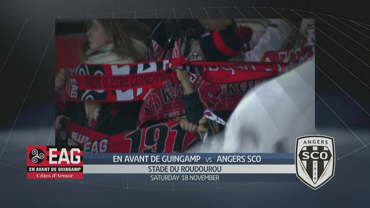 En Avant De Guingamp-Angers SCO 1-1