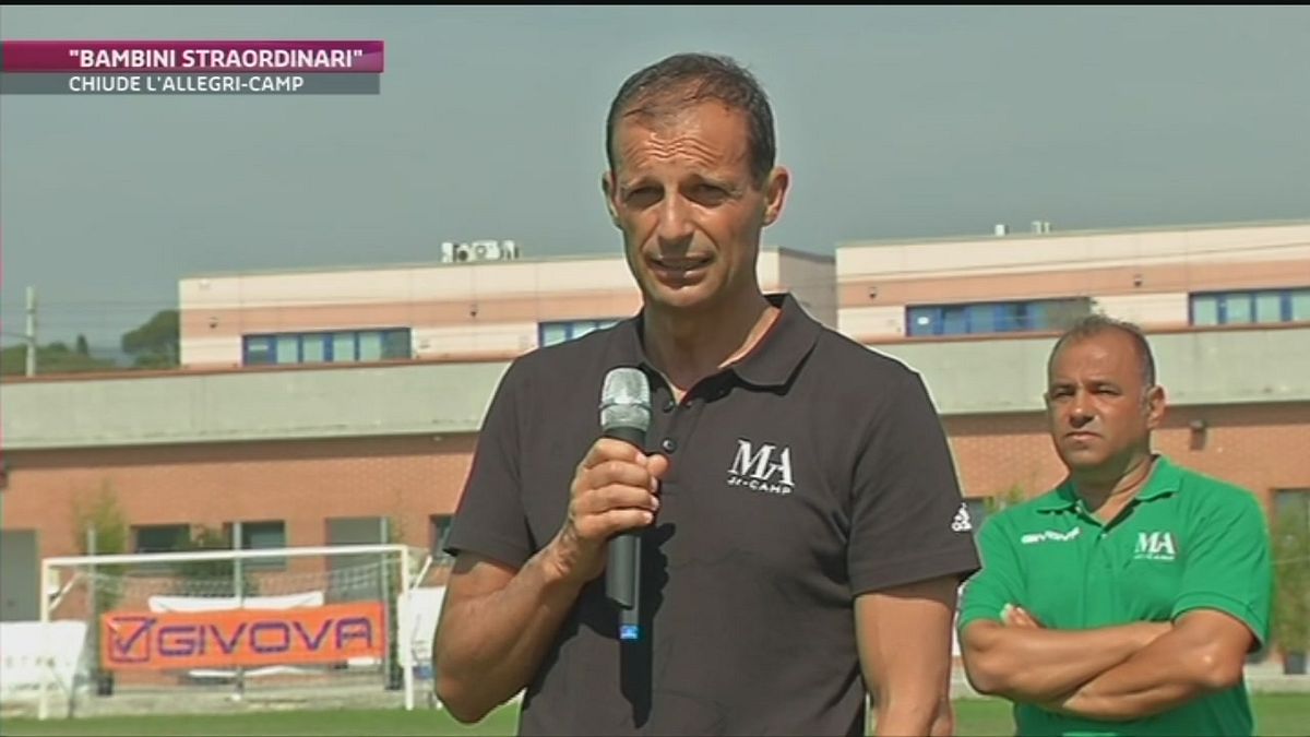 Si chiude l'Allegri Camp
