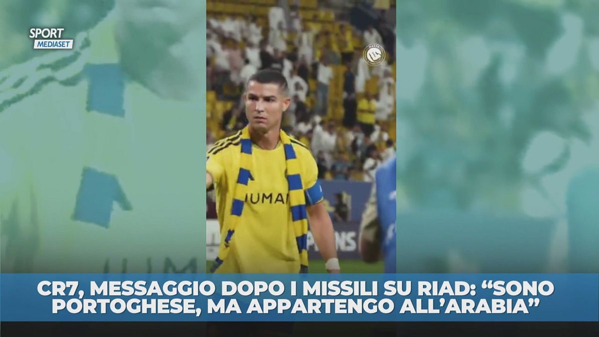 Missili su Riad, CR7: "Appartengo all'Arabia Saudita"