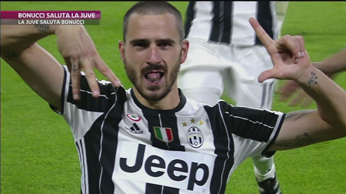 Bonucci, saluti e screzi