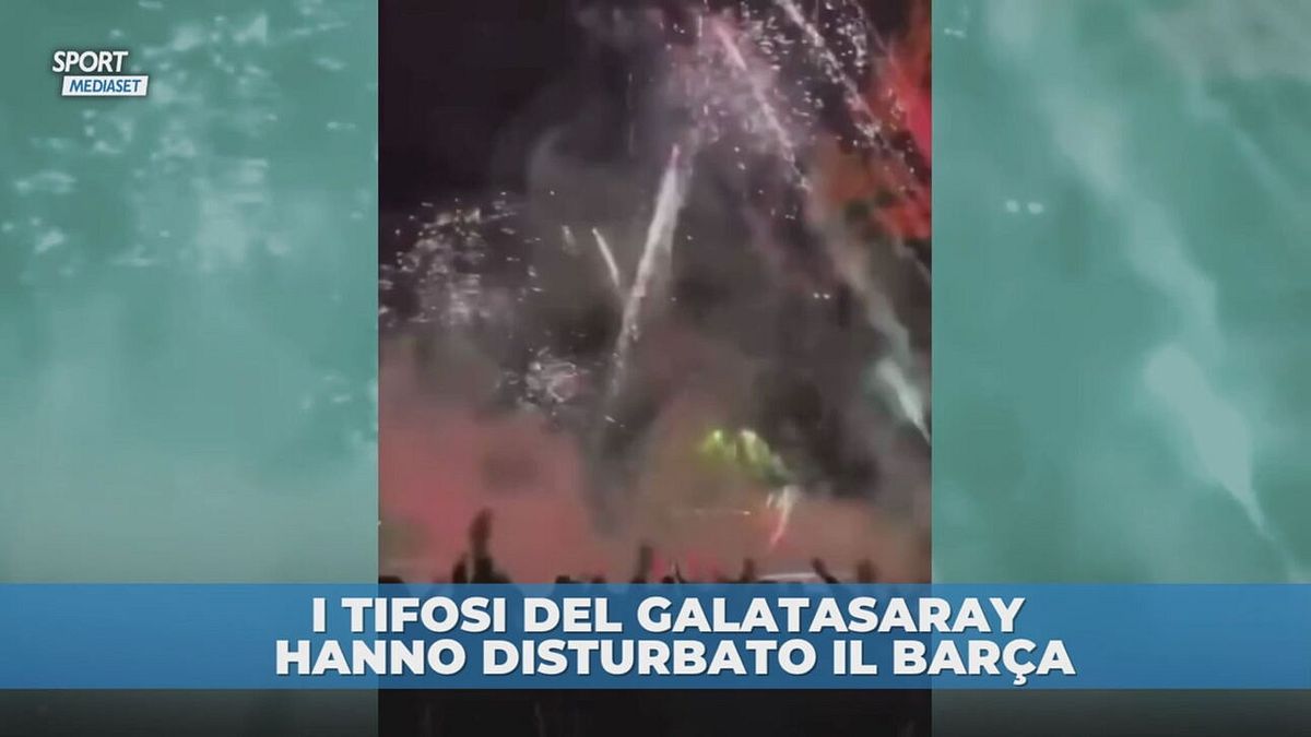 Galatasaray, i tifosi hanno disturbato il sonno dei giocatori del Barça: sparati petardi