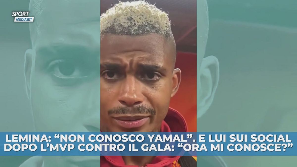 Yamal risponde a Lemina: "Ora mi conosce?"