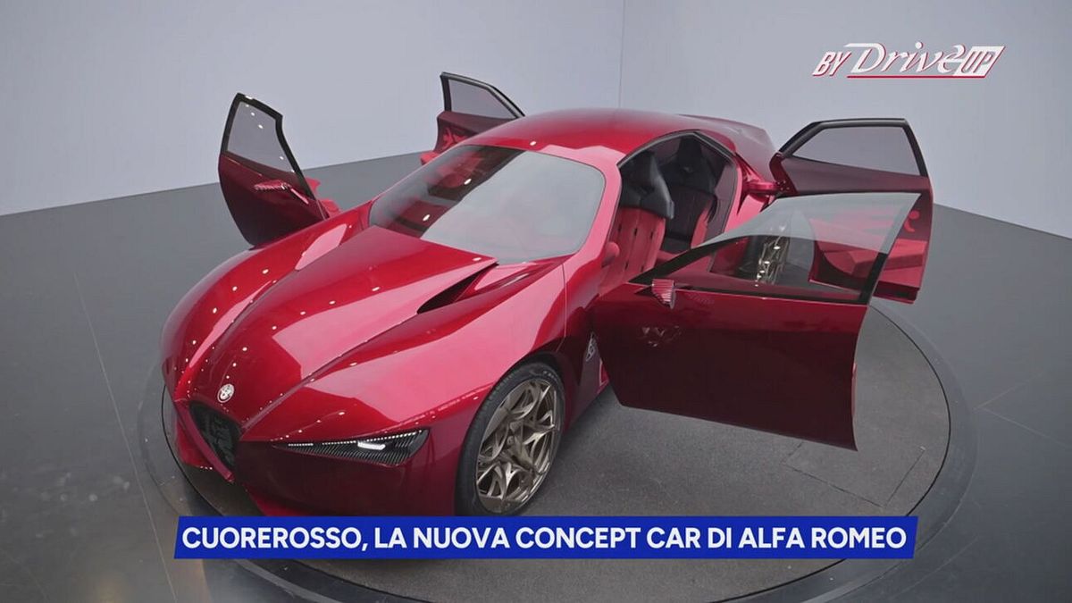 Alfa Romeo Cuorerosso, la concept-car del Biscione che guarda al futuro