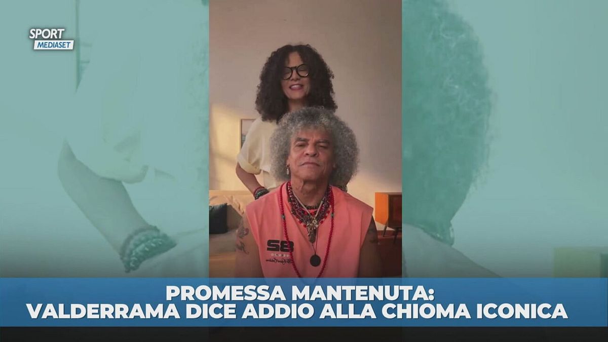 Valderrama dice addio alla chioma iconica