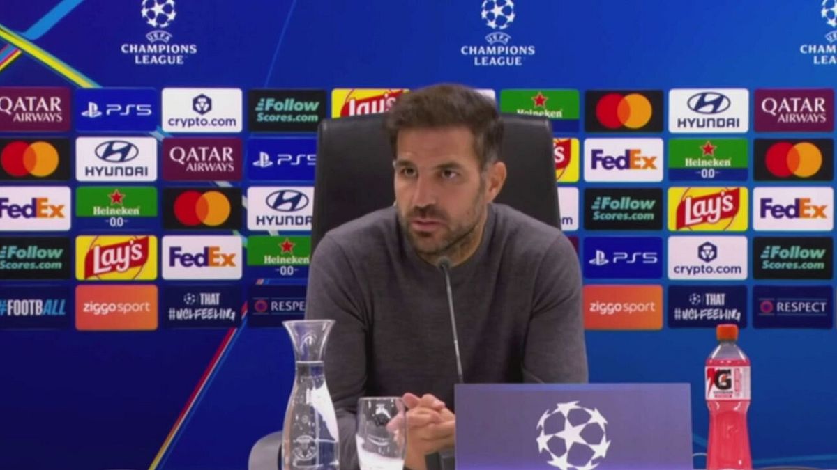 Fabregas dopo la sconfitta con il Feyenoord
