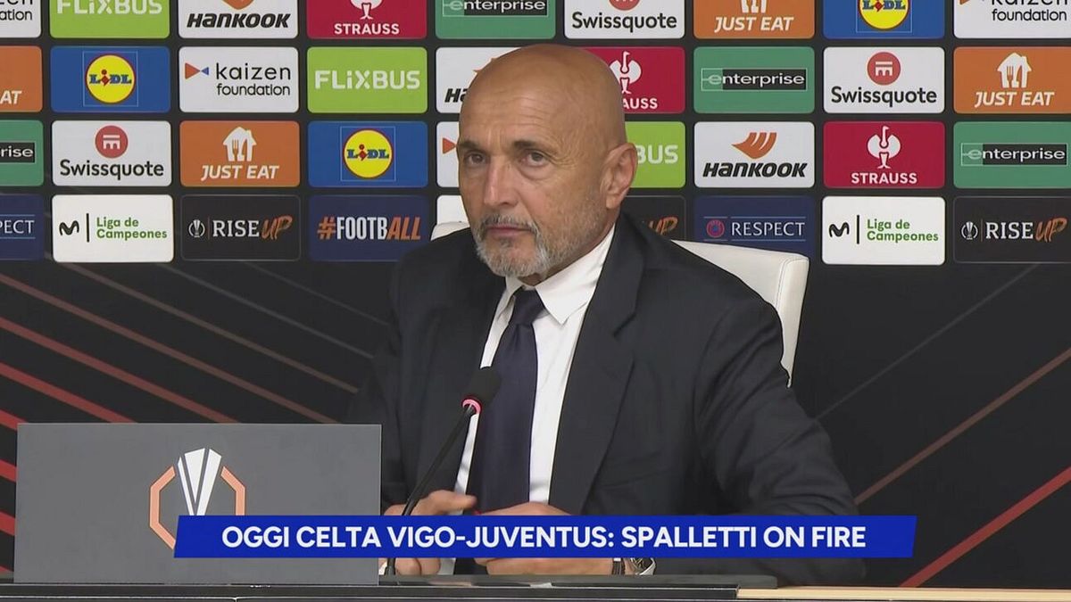 Oggi Celta Vigo-Juventus: Spalletti on fire