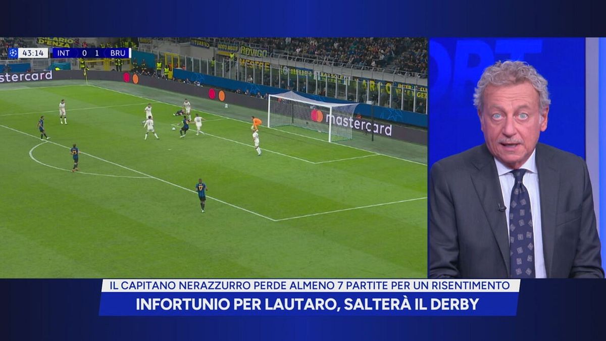 Sabatini: "Lautaro potrebbe saltare più di 7 partite"
