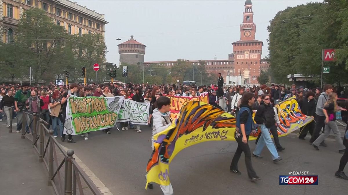 SCIOPERI STUDENTI MILANO TORINO ROMA X SITO SRV