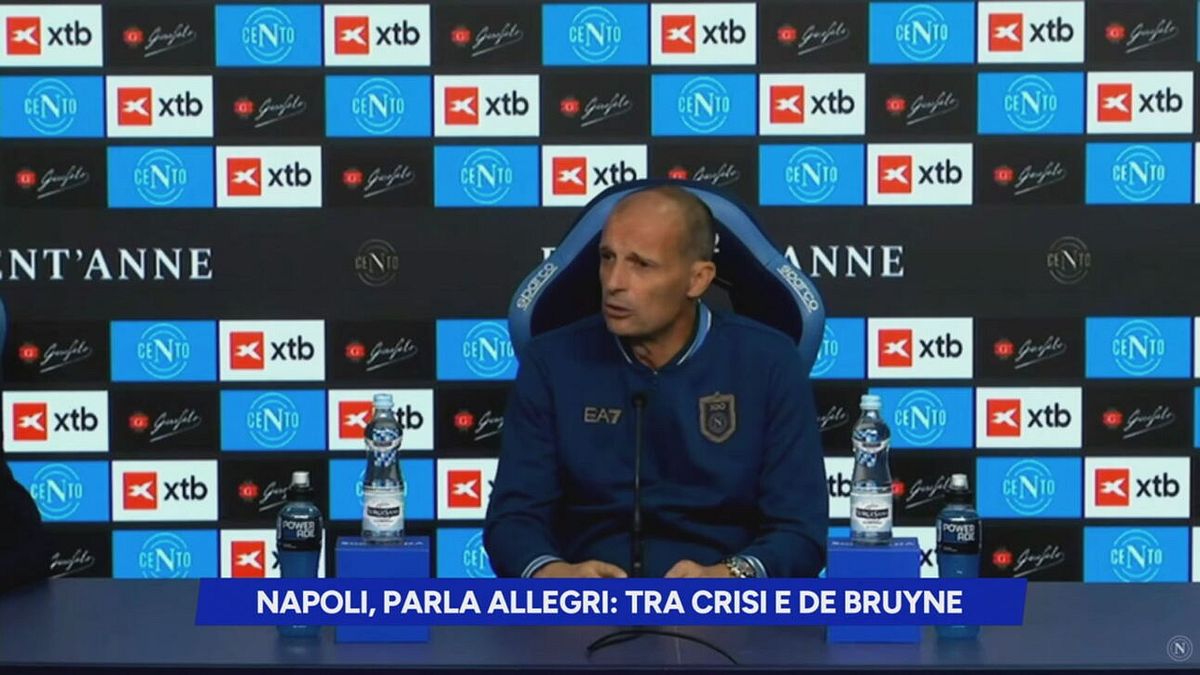 Napoli, parla Allegri