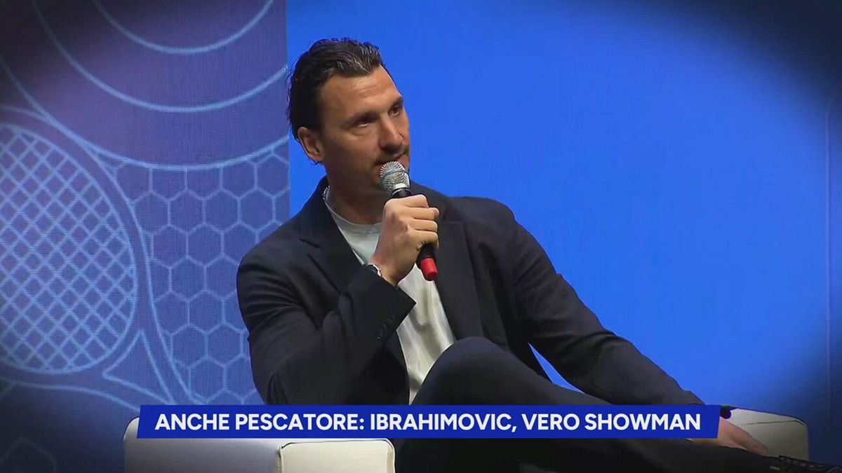 Anche pescatore: Ibrahimovic, vero showman