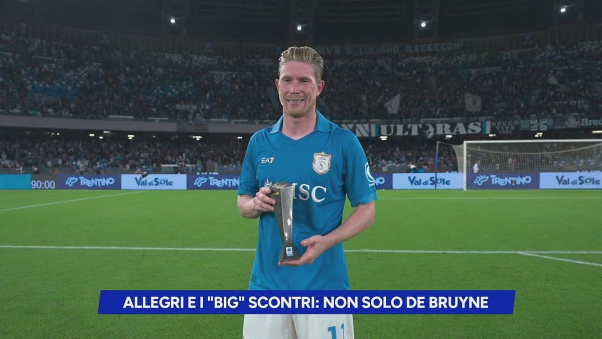 Allegri e i "big" scontri: non solo De Bruyne
