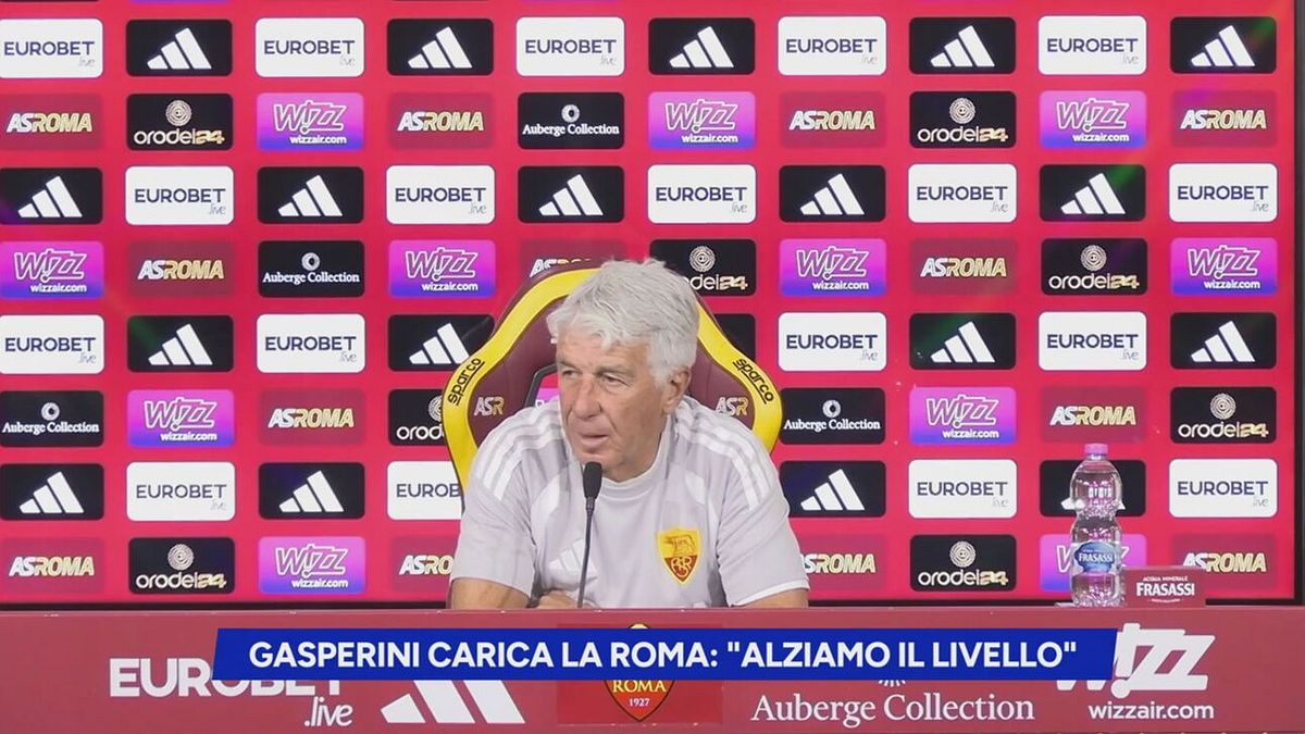 Gasperini carica la Roma: "Alziamo il livello"