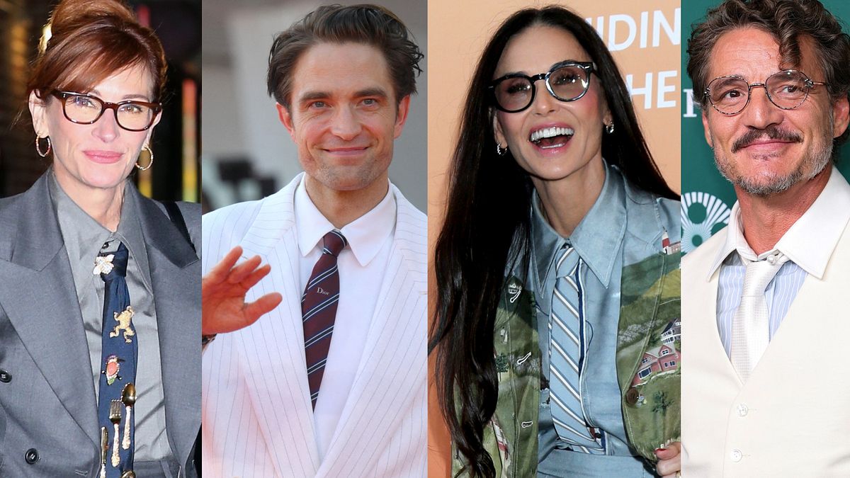 Tra le star in cravatta Julia Roberts, Robert Pattinson, Demi Moore e Pedro Pascal 
