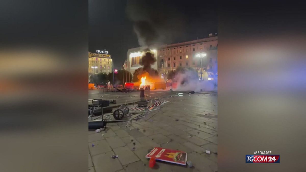fiamme milano duomo sito SRV
