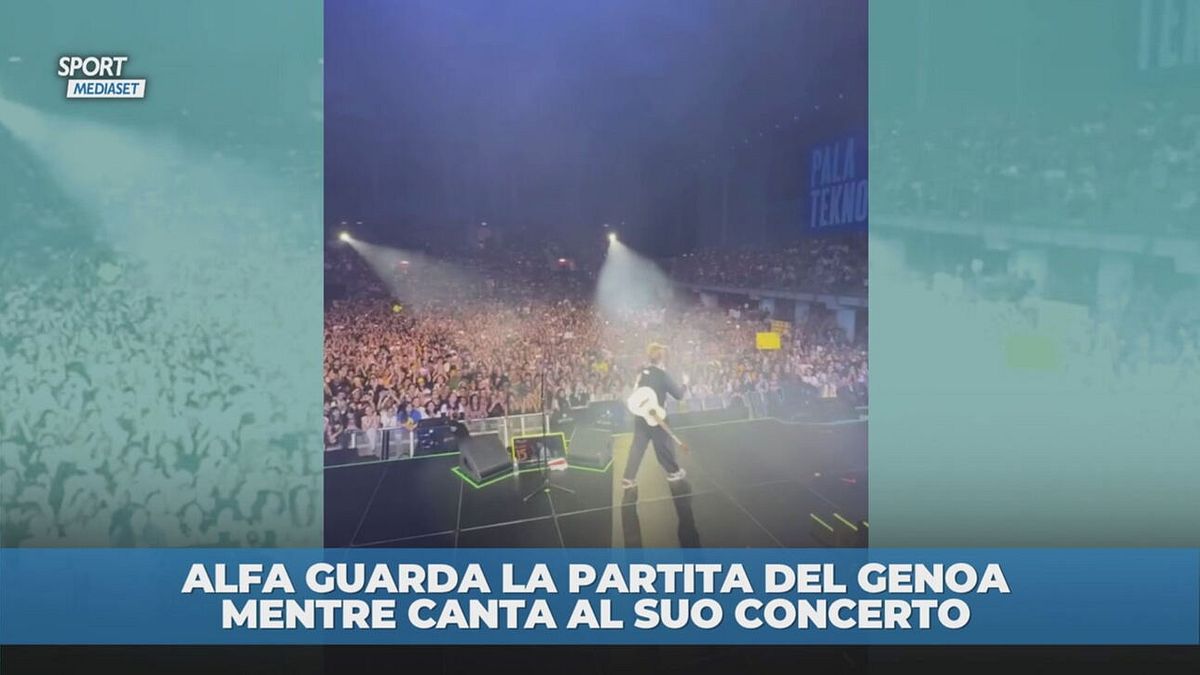 Alfa in concerto, ma non rinuncia al Genoa!