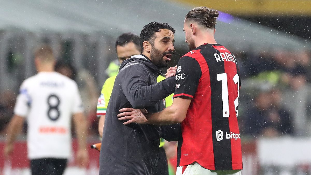 Ruben Amorim e Adrien Rabiot