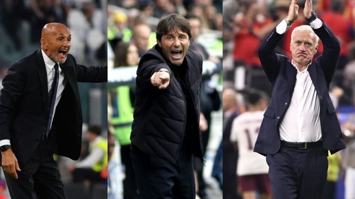 Spalletti, Conte e Deschamps